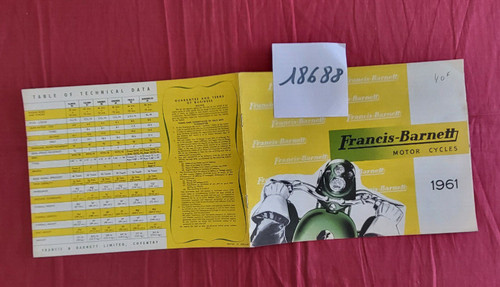 18688 francis barnett - /,