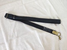 Ceinture de transport en toile NOIRE écharpe marine soviétique russe armée de...