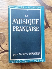 9086 Dufourcq La Musique française Larousse 96 planches
