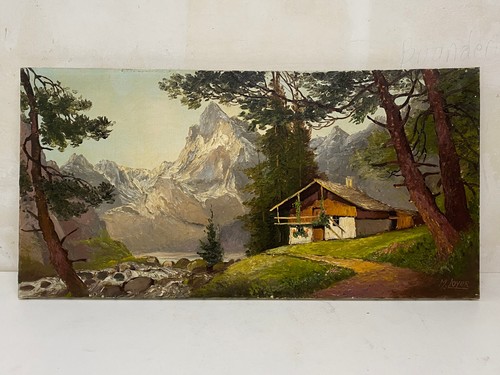 Ancien grand tableau hst - grand,