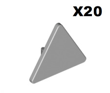 Lego ® Lot 20 Panneau Panel