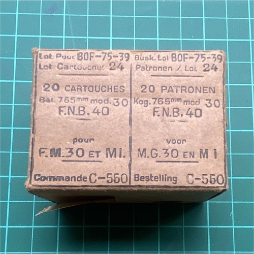 Boîte munitions 20 - de,