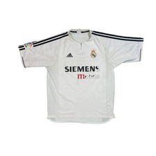 Maillot football vintage Real Madrid domicile #5 Zidane saison 2004-2005