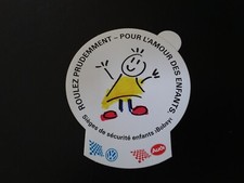 Ancien autocollant prévention