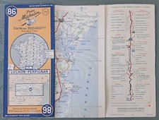 Old Map -Carte MICHELIN n° 86