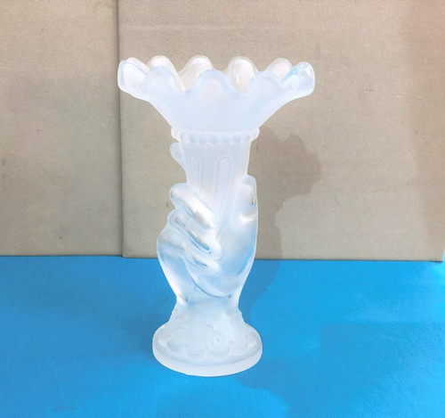 Ancien vase portieux verre - vase,