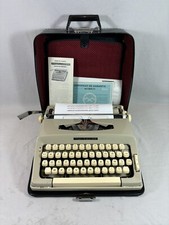 Machine à écrire MARITZA 22 Nettoyée Révisée, + Ruban Neuf + Notice De 1963