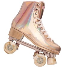 Impala X Marawa Wamp Quad Skates Rollerskates Damen Or Scintillant