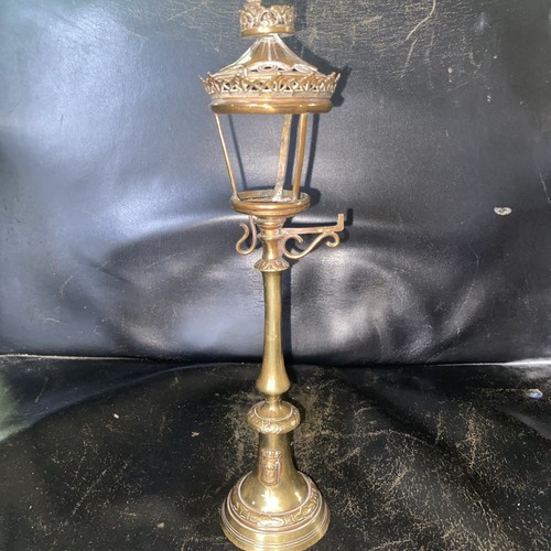 Lampadaire bronze doré - bronze,