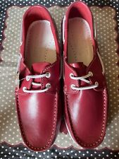 Chaussure bateau homme rouge taille 44