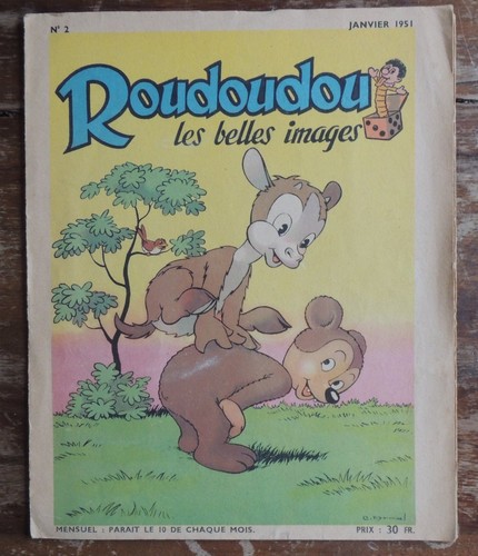 Roudoudou janvier 1951 - roudoudou,