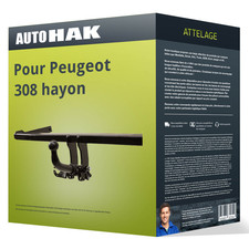 Attelage pour Peugeot 308