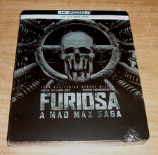 Furiosa À Mad Max Saga (Black & Chrome) 4K UHD Steelbook Neuf Scellé