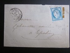 Lettre GC 2580 MUR De BARREZ -