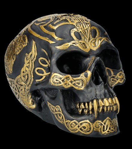Totenkopf noir décoration - totenkopf,