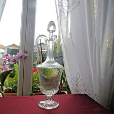 1 carafe aiguière  en cristal