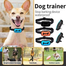 Collier dressage pour chien rechargeable étanche pour animaux compagnie dis T9R1