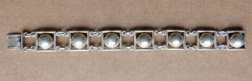 bracelets argent massif ancien