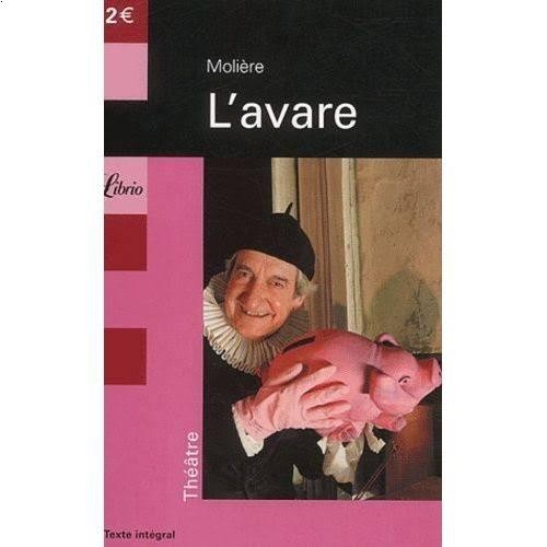 Livre avare molière - livre, l'avare