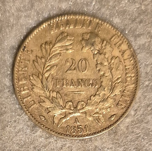 Francs cérès 1851 a - 1851,
