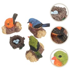  1 ensemble d'oiseaux de