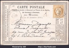 FRANCE N°59 SUR CP PC DES GC