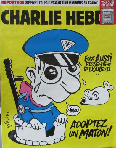 Affiche publicitaire charlie - affiche,