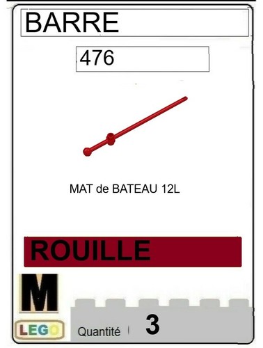 Lego bar mats de - 3,