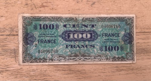 billet 100 francs 1944