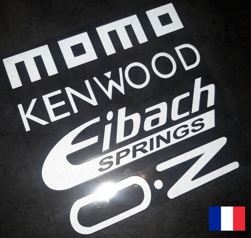 Autocollant sponsors moto - autocollant,