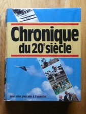 Chronique du 20ème siècle
