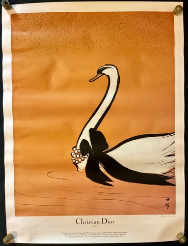 Affiche christian dior - dior, paris