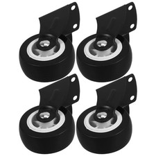  Lot de 4 roulettes pour porte de grange : roulettes pour porte coulissante,