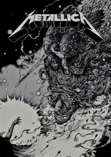 Affiche metallica - affiche, –