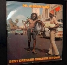 AFRO REGGAE LP  Dr. Alimantado ‎– Best Dressed Chicken In Town GREL 1
