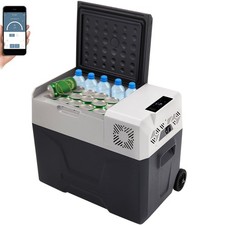 VEVOR 40L Glacière Électrique de Voiture Réfrigérateur Portable - 20 à 20°C 45W