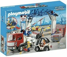 Playmobil Boite Neuve Entrepôt Camion Hall Hangar + Chariot Transpalette 70169