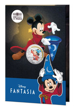 Cartelette 10€ Euros Argent France 333/1000 - Disney 2025 Fantasia