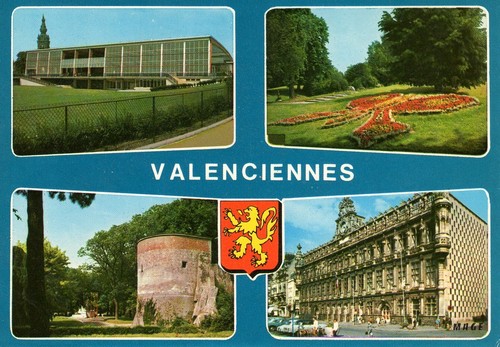 Carte postale valenciennes - carte,