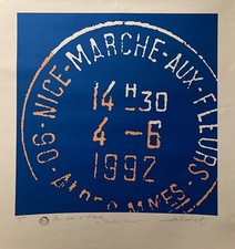 Cabaret sérigraphie originale