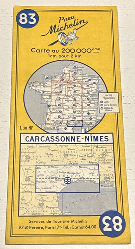 Carte michelin 83 - michelin, n°