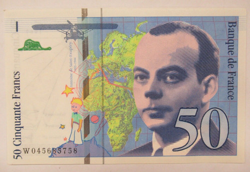 Billet francs saint - billet, 50