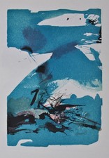 ZAO WOU-KI : L'Abyme, GRAVURE