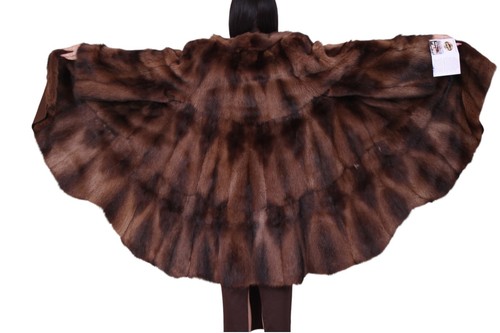 Skunk sable fur - sable, coat