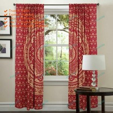 Mandala Indien Rideaux Coton