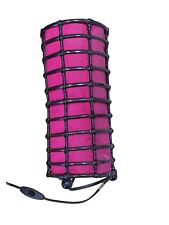 ANCIEN LAMPE DE CHEVET TISSU