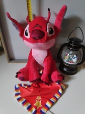 Peluche Lilo et Stich Leroy rouge sonore mouchoir Disney Play by Play 