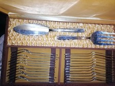 12 couverts à poisson inox -