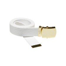Ceinture MILITAIRE BLANCHE à