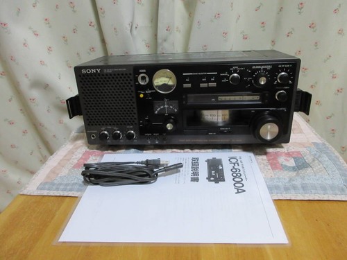 Sony icf 6800a - fm, am
